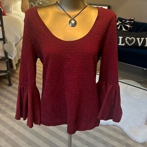 Anthropology, wine, color, size medium brand, brand new, never worn